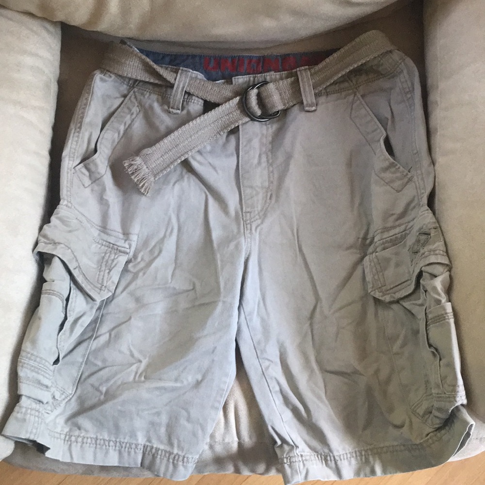 Men’s union bay cargo shorts Sz 32 32W - Picture 2 of 3
